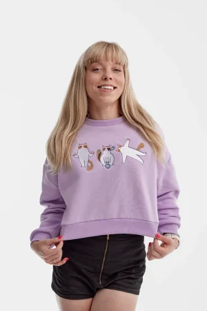 Bluza z kotkami